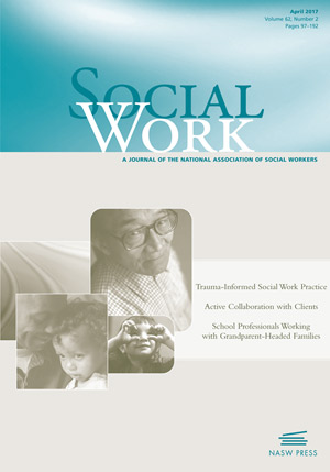 Social Work A Journal Of The National Association Of Social Workers