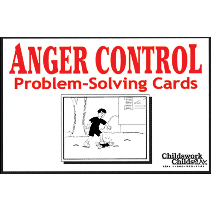 Anger Control Problem-Solving Cards