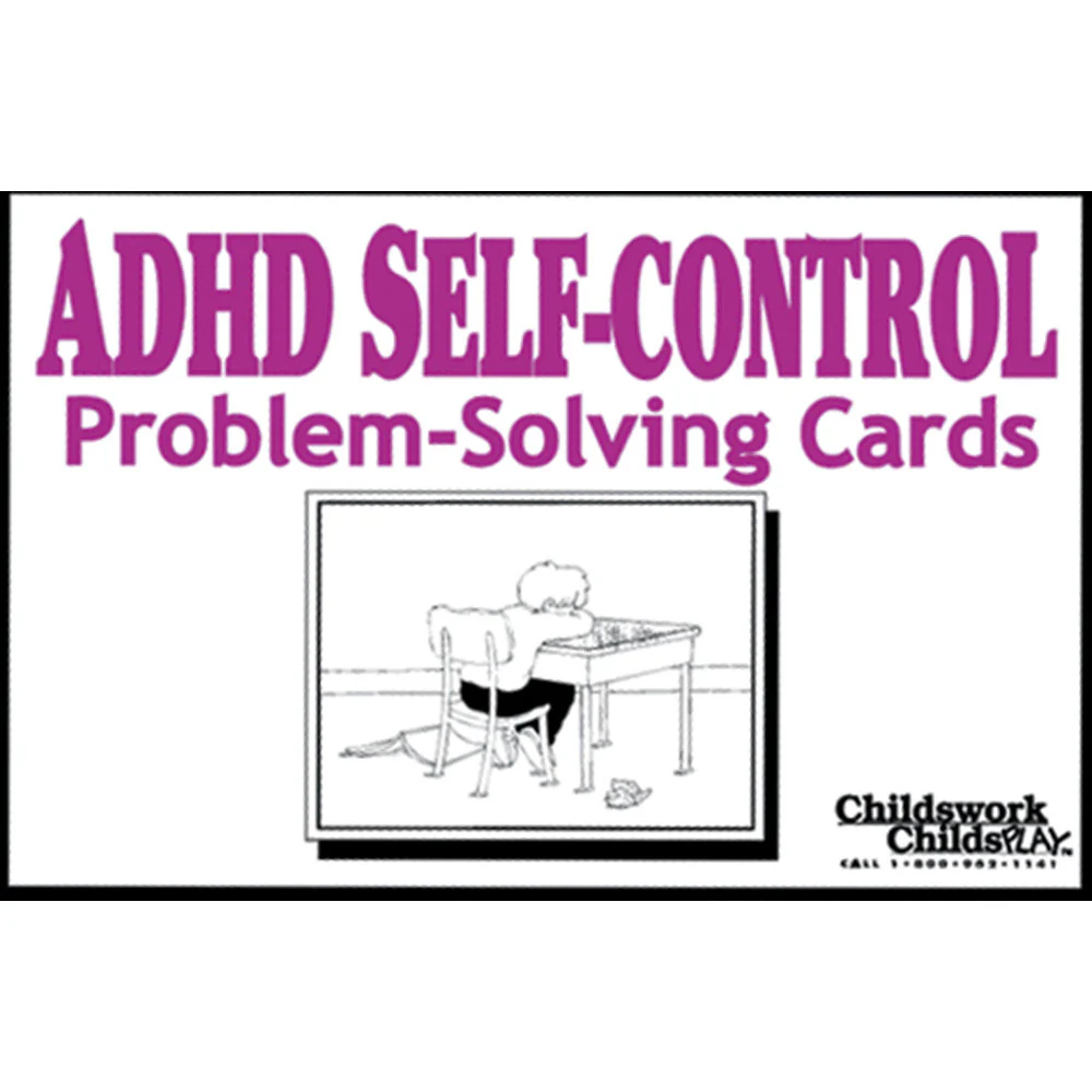 ADHD Self-Control Problem-Solving Cards