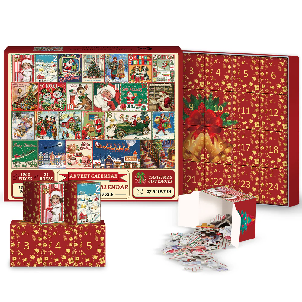 Advent Christmas Calendar Jigsaw Puzzle 