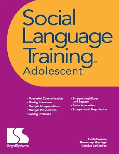 Social Language Training: Adolescent 