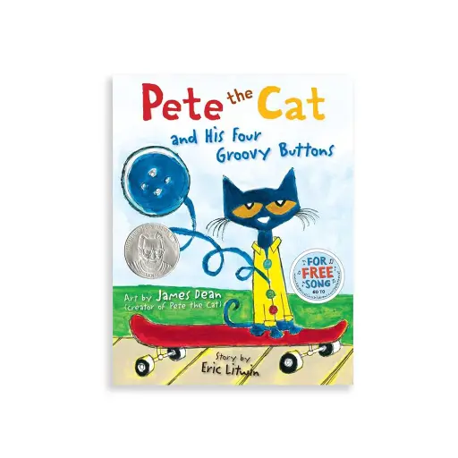 Pete the Cat and His Four Groovy Buttons 
