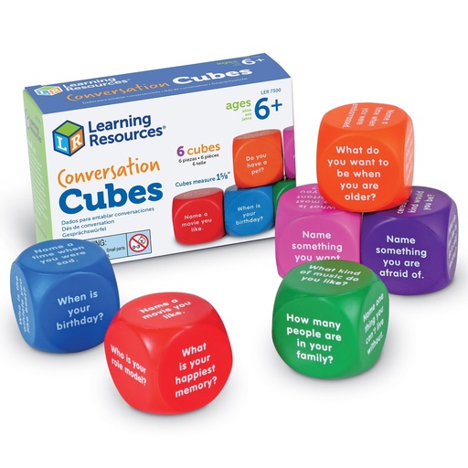 Conversation Starter Foam Dice