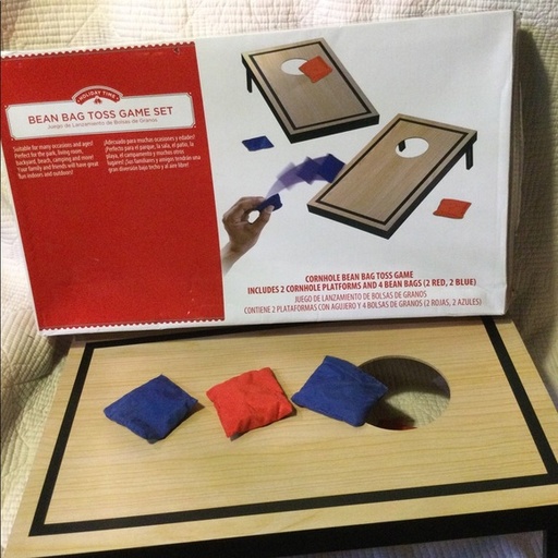 Set Of 2 Desktop Bean Bag Toss Game 
