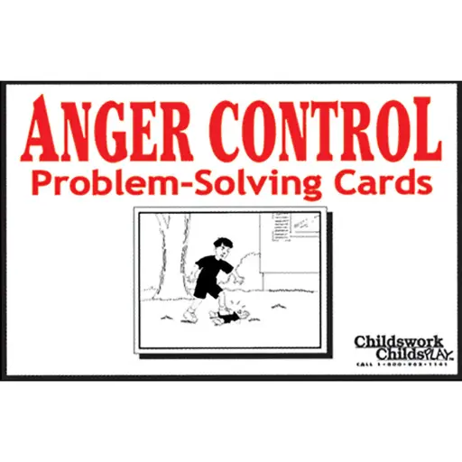 Anger Control Problem-Solving Cards