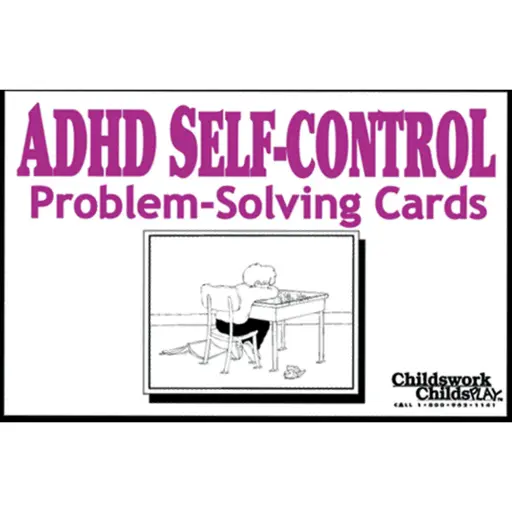 ADHD Self-Control Problem-Solving Cards
