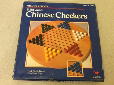 Solid Wood Chinese Checkers 